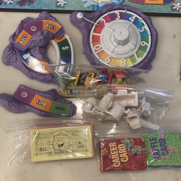 The Game of Life Spongebob Squarepants Editions Milton Bradley - Picture 9 of 10